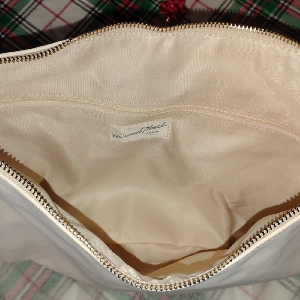 Cream Shoulder Bag Universal Thread - Picture 4 of 9